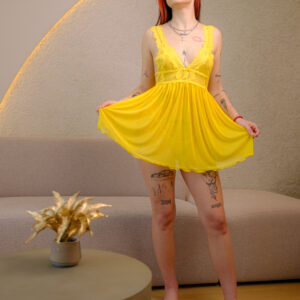 Monika-Yellow camisole