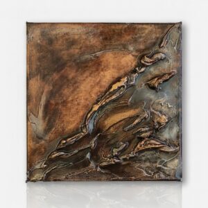 Handmade 3D Artwork from Natural Materials - Fire