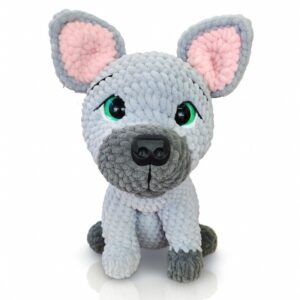 Hand-Crocheted Decorative Dog