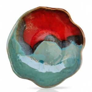 Handmade Ceramic Bowls with Artistic Glaze
