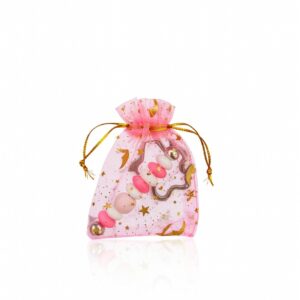 Handmade Beaded Keychain - Star