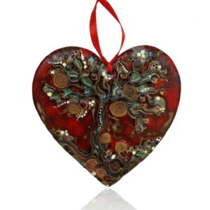 Handmade Ceramic Hanging Heart