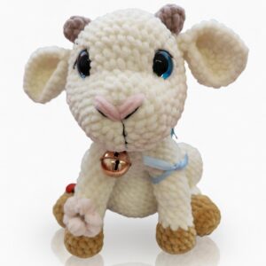 Hand-Crocheted Decorative Ram