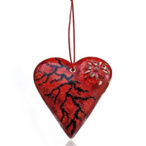 Handmade Ceramic Hanging Heart