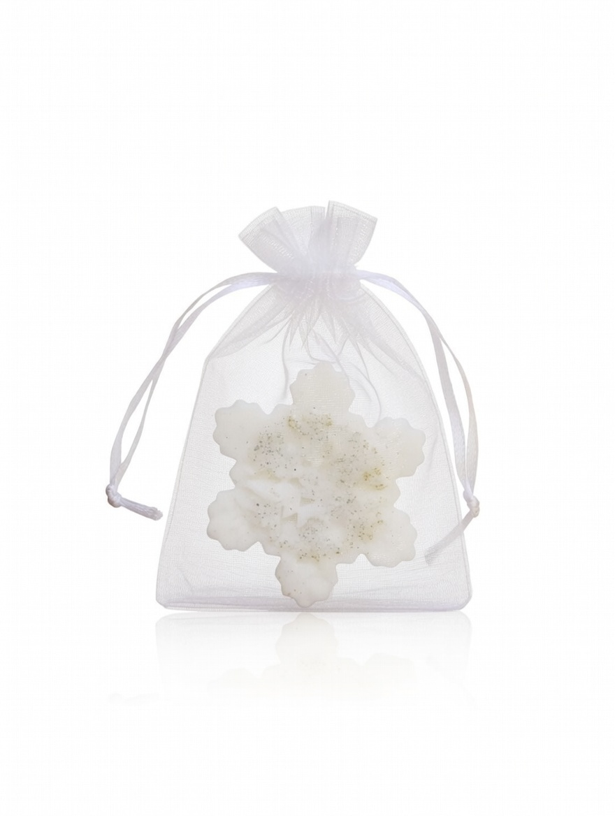 Soap - white snowflake