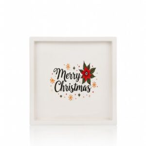 Square tray - Merry Christmass