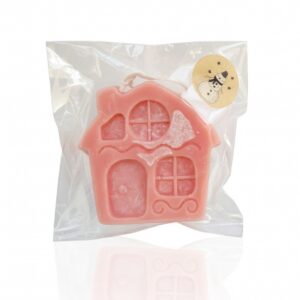 Christmas candle - house