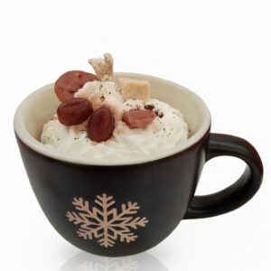 Cappuccino scented candle