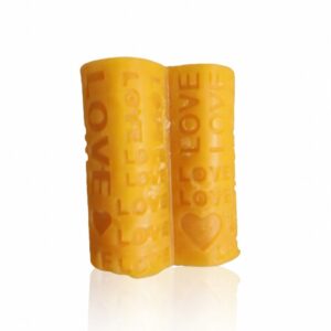 Healthy Beeswax Candle – Love