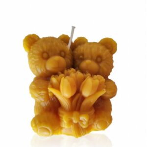 Healthy Beeswax Candle – Bears
