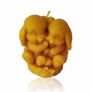 Healthy Beeswax Candle – Rabbits