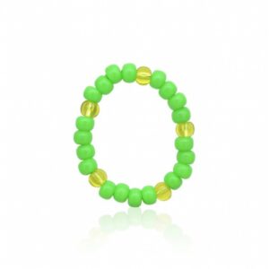 Beaded Bracelet – Green Apple