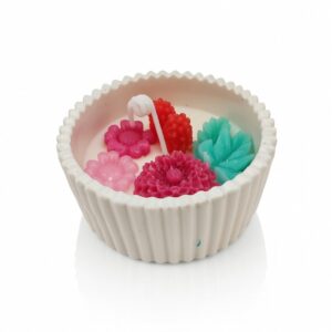 Artistic Decorative Candle in Ceramics