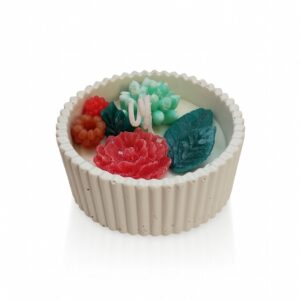 Artistic Decorative Candle in Ceramics