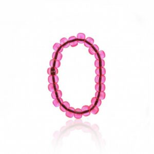 Beaded Bracelet – Clear Pink