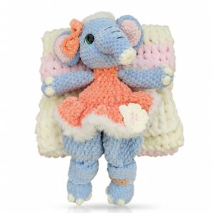 Exclusive Gift Set – Soft Blanket and Little Elephant