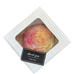 Gift Box-Handmade Gradient Flower Soap