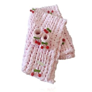 Soft Set – Cherry Blanket and Slippers