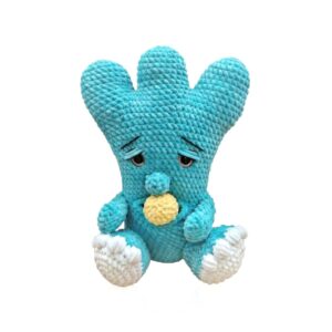 Hand-Crocheted Monster