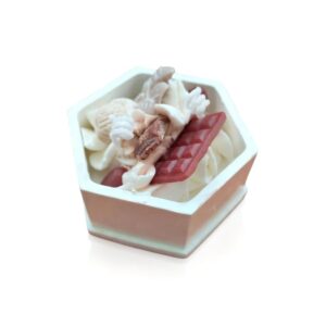 Artistic Decorative Candle in Ceramics